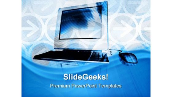 Computer Connection Internet PowerPoint Templates And PowerPoint Backgrounds 0211