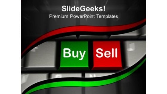 Computer Keys Buy Sell PowerPoint Templates And PowerPoint Themes 1012