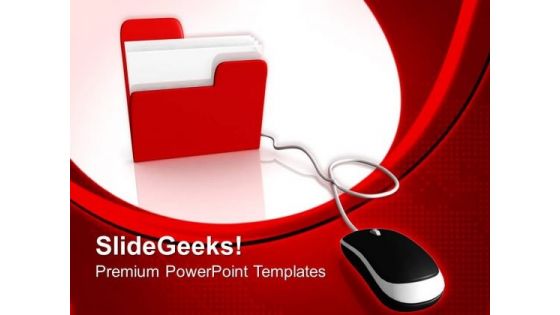 Computer Mouse Business PowerPoint Templates And PowerPoint Themes 0712