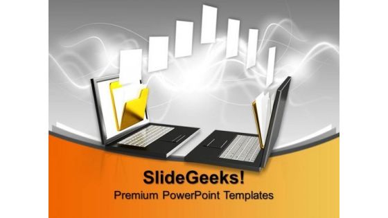 Computer Networking Concept Technology PowerPoint Templates And PowerPoint Themes 0912