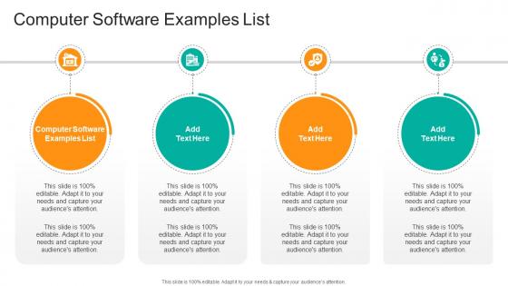 Computer Software Examples List In Powerpoint And Google Slides Cpb