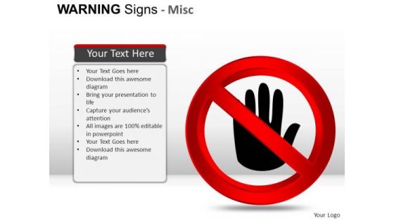 Computer Warning Signs PowerPoint Slides And Ppt Diagram Templates