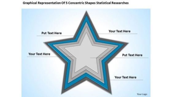 Concentric Shapes Statistical Researches Ppt Business Plans Templates PowerPoint