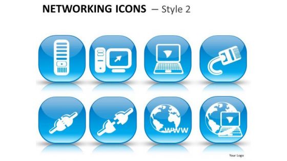 Concept Networking Icons 2 Instrument PowerPoint Slides And Ppt Diagram Templates