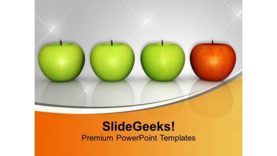 Concept Of Individuality Business PowerPoint Templates Ppt Backgrounds For Slides 0613