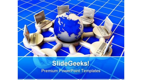 Concept Of Internet Global PowerPoint Templates And PowerPoint Backgrounds 0211