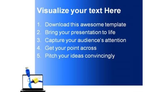Concept Of Internet Security PowerPoint Themes And PowerPoint Slides 0511