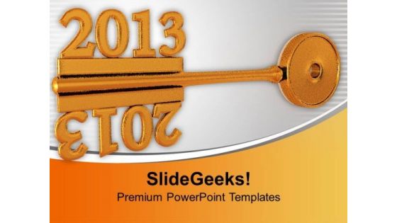 Concept Of Mirror Between Golden Key PowerPoint Templates Ppt Backgrounds For Slides 1212