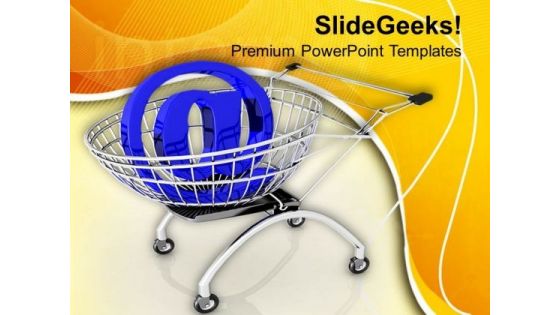 Concept Of Online Shopping PowerPoint Templates Ppt Backgrounds For Slides 0713