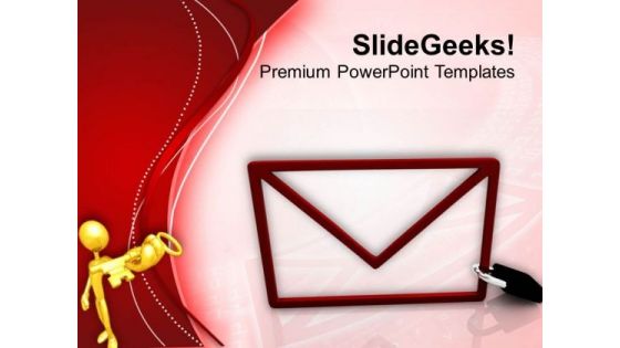 Concept Of Protection Of Electronic Information PowerPoint Templates Ppt Backgrounds For Slides 0413