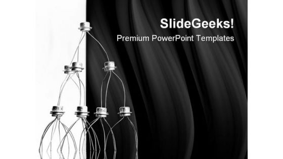 Concept Of Transistors Technology PowerPoint Templates And PowerPoint Backgrounds 0811