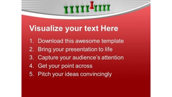 Concept Of Uniqueness PowerPoint Templates Ppt Backgrounds For Slides 0613