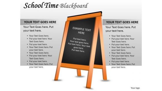 Concepts School Time Blackboard PowerPoint Slides And Ppt Diagram Templates