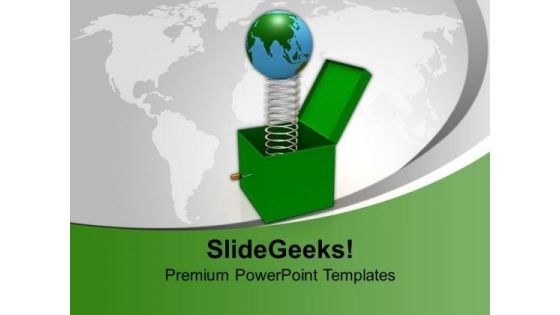 Conceptual Globe In A Box Global Business PowerPoint Templates And PowerPoint Themes 1012 Conceptual Globe In A Box Global Business PowerPoint Templates And PowerPoint Themes 1012