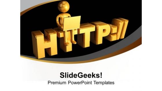 Conceptual Image For Internet PowerPoint Templates Ppt Backgrounds For Slides 0713