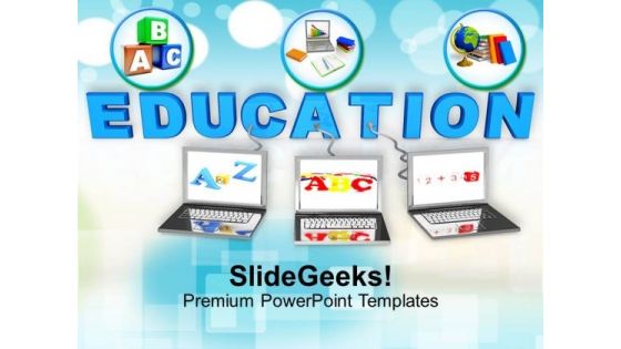 Conceptual Image Of Education And Teaching PowerPoint Templates Ppt Backgrounds For Slides 0213