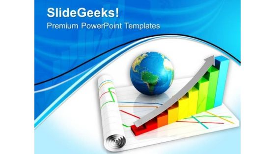 Conceptual Image Of Global Economy PowerPoint Templates Ppt Backgrounds For Slides 0713