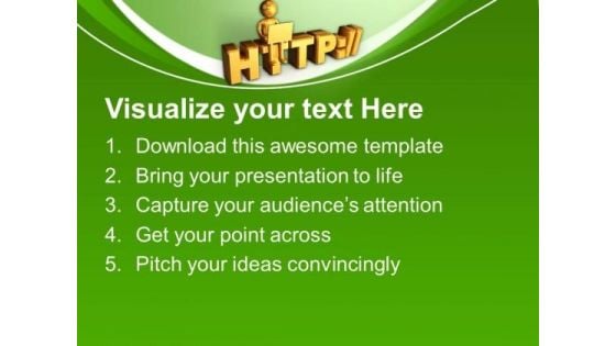 Conceptual Image Of Internet PowerPoint Templates Ppt Backgrounds For Slides 0713