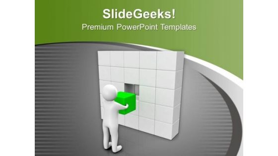 Conceptual Image Of Quick Solution PowerPoint Templates Ppt Backgrounds For Slides 0713