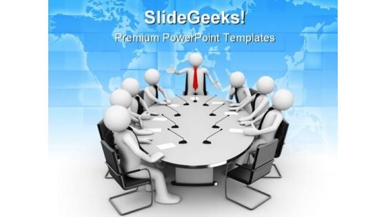 Conference Room Business PowerPoint Themes And PowerPoint Slides 0511