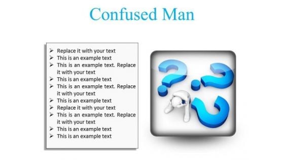 Confused Man Business PowerPoint Presentation Slides S Confused Man Business PowerPoint Presentation Slides S