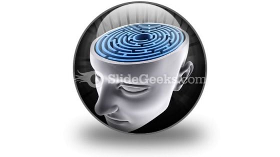 Confused Mind PowerPoint Icon C