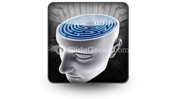 Confused Mind PowerPoint Icon S