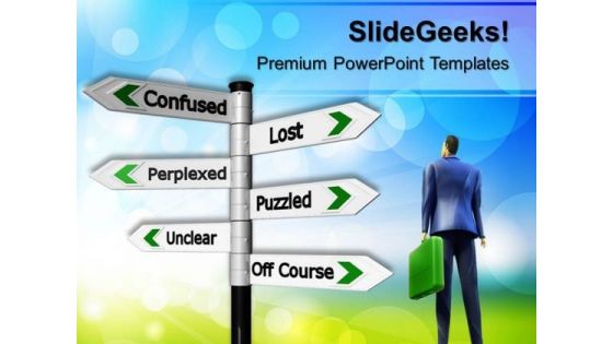 Confused People PowerPoint Templates And PowerPoint Themes 0512 Confused People PowerPoint Templates And PowerPoint Themes 0512