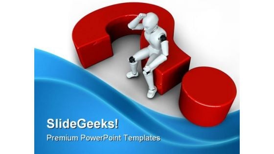 Confusion Business PowerPoint Templates And PowerPoint Backgrounds 0911