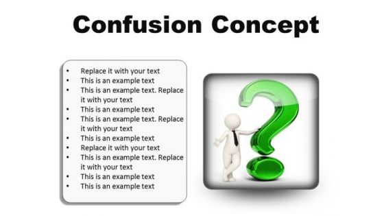 Confusion Concept Symbol PowerPoint Presentation Slides S