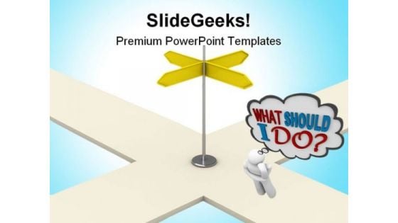 Confusion Metaphor PowerPoint Templates And PowerPoint Backgrounds 0811 Confusion Metaphor PowerPoint Templates And PowerPoint Backgrounds 0811