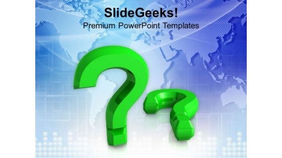 Confusion To Problem Business PowerPoint Templates Ppt Backgrounds For Slides 0313