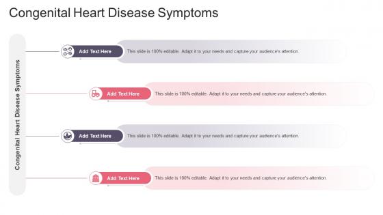 Congenital Heart Disease Symptoms In Powerpoint And Google Slides Cpb