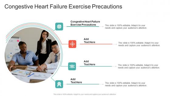 Congestive Heart Failure Exercise Precautions In Powerpoint And Google Slides Cpb