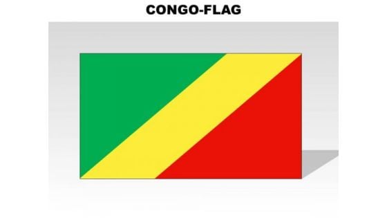 Congo Country PowerPoint Flags