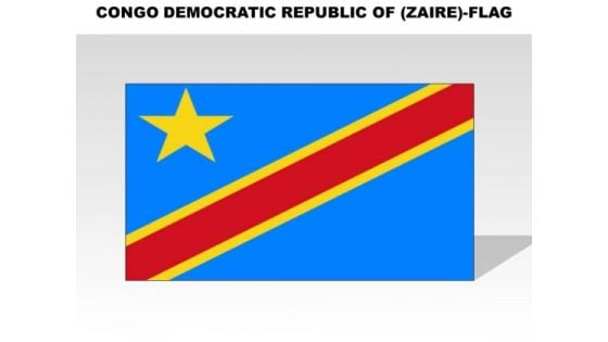 Congo Democratic Republic Of Zaire Country PowerPoint Flags