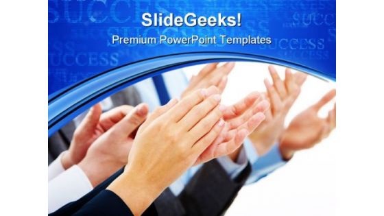 Congratulations01 Success PowerPoint Themes And PowerPoint Slides 0811