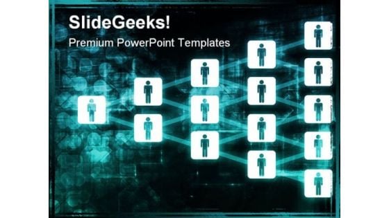 Connect People PowerPoint Template 0810 Connect People PowerPoint Template 0810