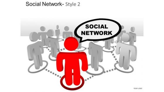 Connect Social Network 2 PowerPoint Slides And Ppt Diagram Templates