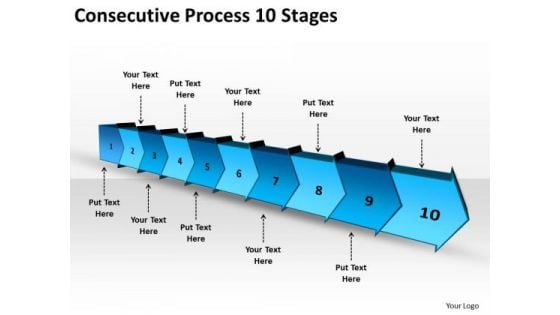 Consecutive Process 10 Stages Ppt Flowchart Creator PowerPoint Templates Consecutive Process 10 Stages Ppt Flowchart Creator PowerPoint Templates