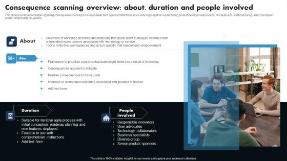 Consequence Scanning Overview About Duration Responsible Tech Guide To Manage Themes Pdf