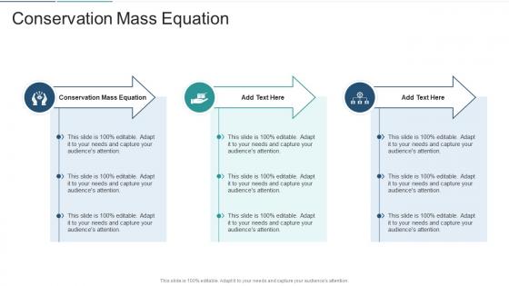 Conservation Mass Equation In Powerpoint And Google Slides Cpb