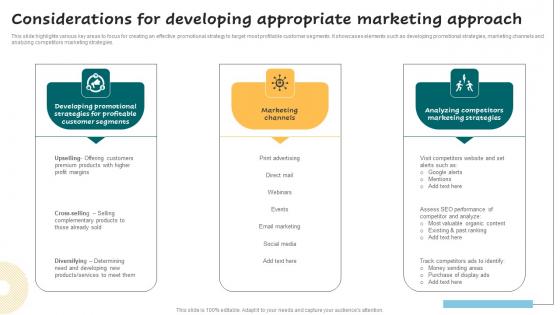 Considerations For Developing Appropriate Successful Guide For Market Segmentation Clipart Pdf