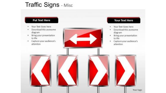 Construction Traffic Signs PowerPoint Slides And Ppt Diagram Templates