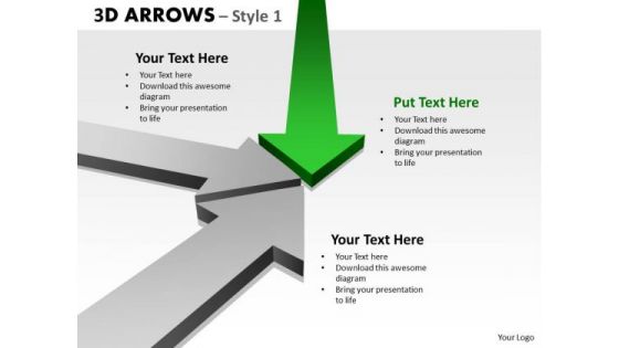 Consulting Diagram 3d Arrows Styli Business Cycle Diagram