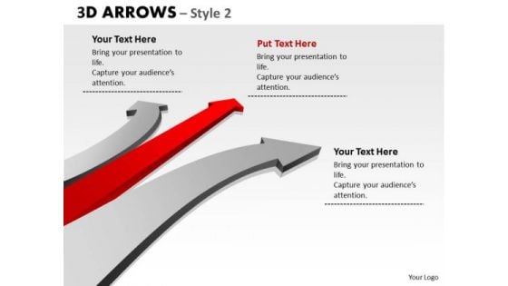 Consulting Diagram 3d Arrows Styli Business Finance Strategy Development