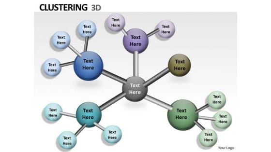 Consulting Diagram 3d Clustering Ppt Layout Mba Models And Frameworks