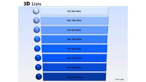 Consulting Diagram 3d List 8 Diagram Marketing Diagram