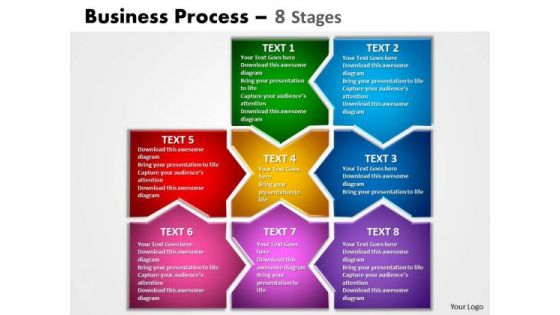 Consulting Diagram Business Process 8 Stages Markeing Diagram