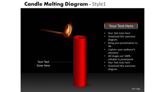 Consulting Diagram Candle Melting Diagram Style 1 Strategic Management